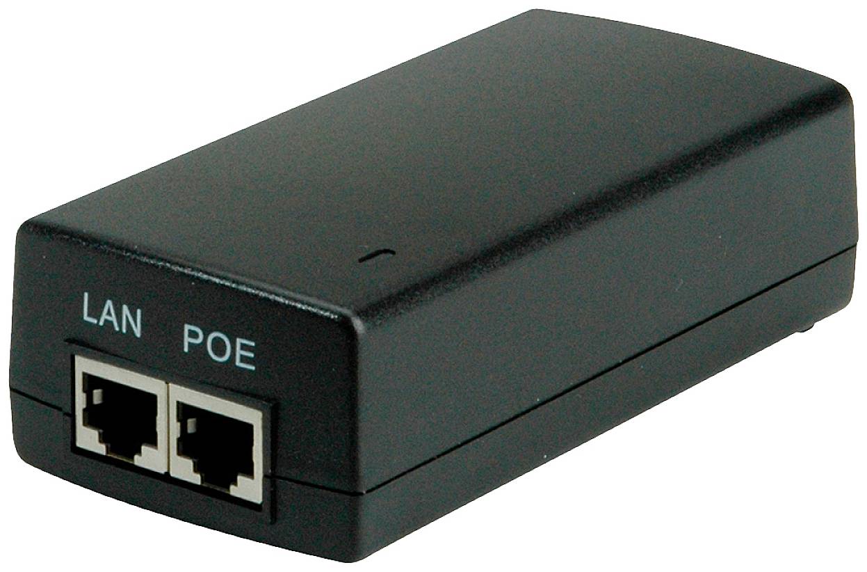 Injecteur PoE Value 21.99.1498 10 / 100 / 1000 MBit/s IEEE 802.3at (25.5 W)