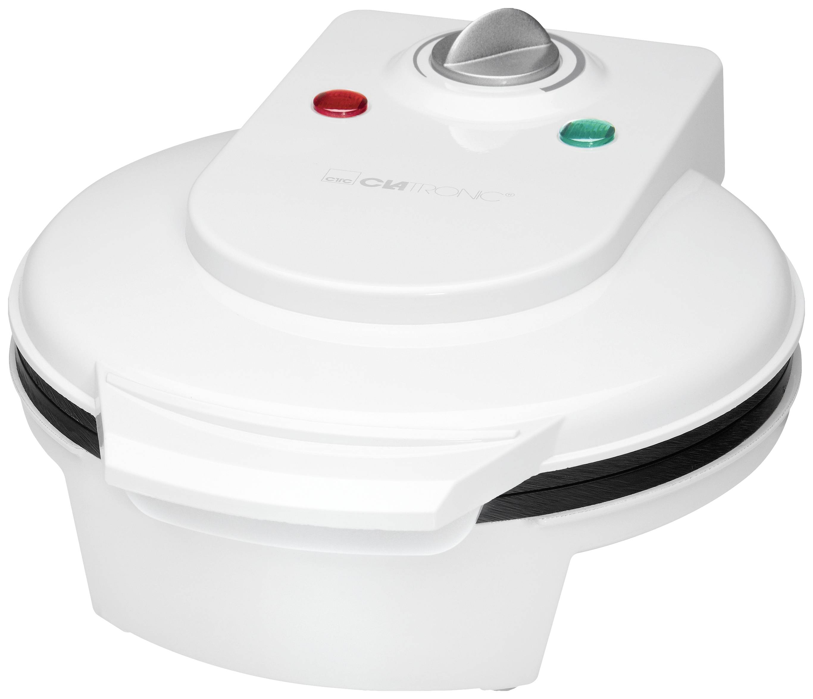 Clatronic WA 3491 Gaufrier revêtement anti-adhésif blanc