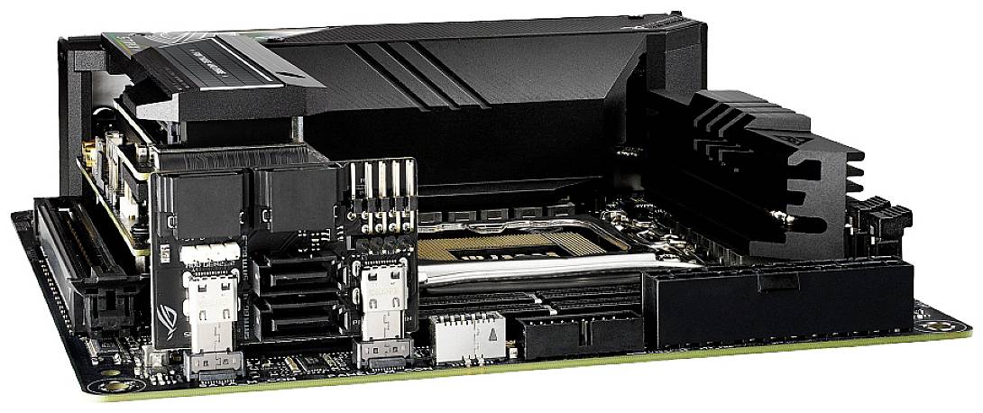 Asus ROG STRIX Z690-I GAMING WIFI Carte mère Socket (PC) Intel® 1700 Facteur de forme (détails) ATX Chipset de la carte mère