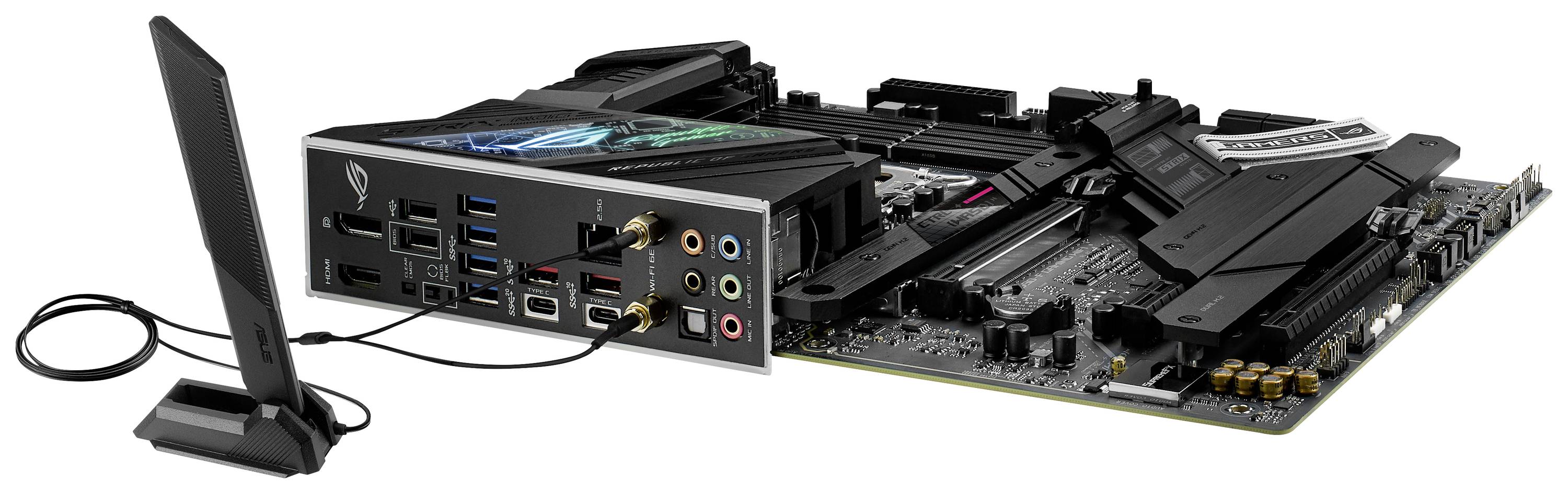Asus ROG STRIX Z690-F GAMING WIFI Carte mère Socket (PC) Intel® 1700 Facteur de forme (détails) ATX Chipset de la carte mère
