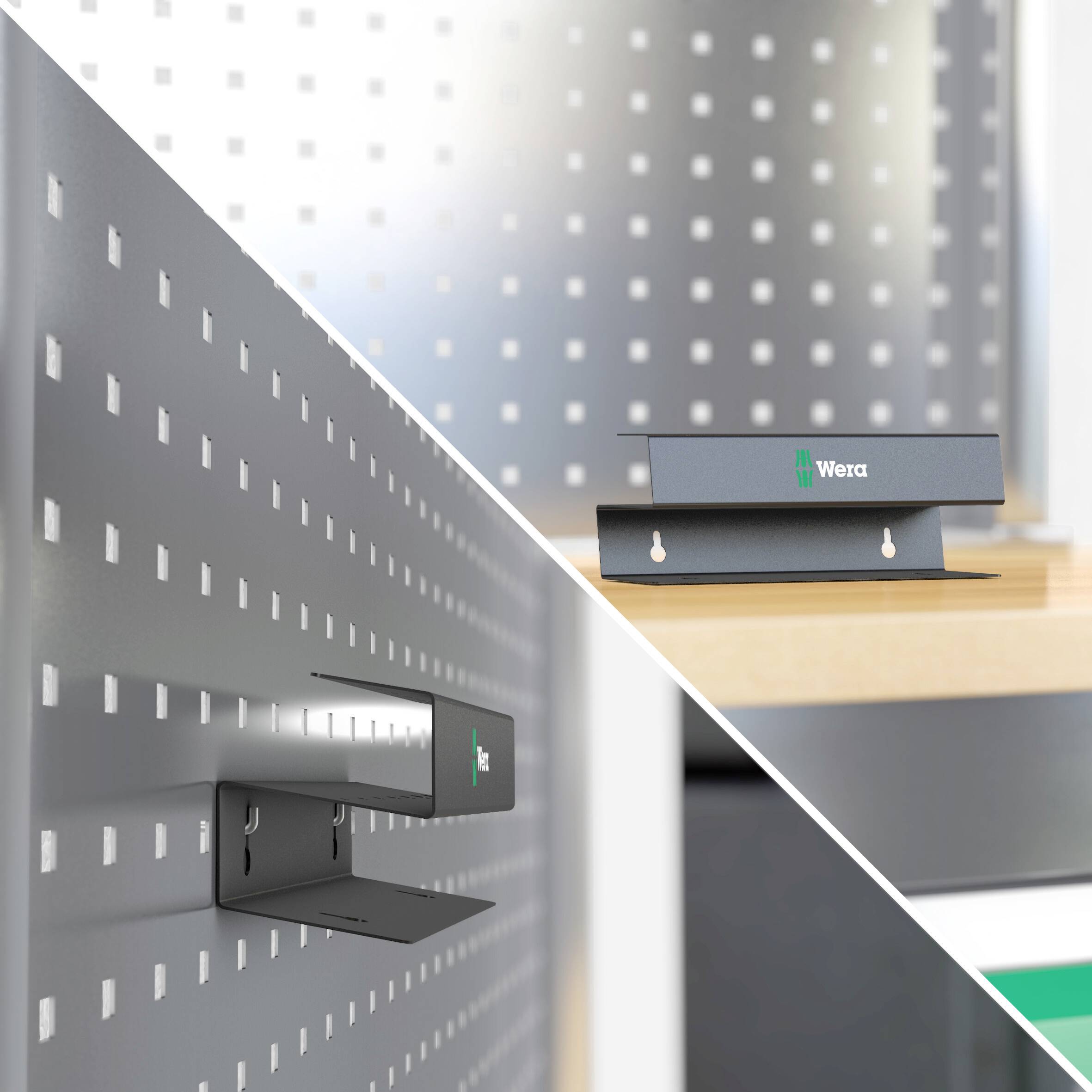 Wera 05136424001 9604 poignée transversale pour rack métallique 2 7 1 pc(s)