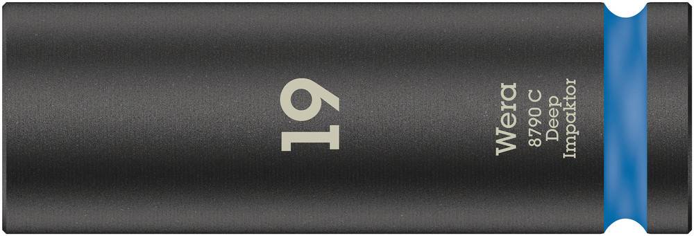 Wera 8790 C Impaktor Deep 05004836001 6 pans intérieurs Douille 19 mm 1/2" (12.5 mm)