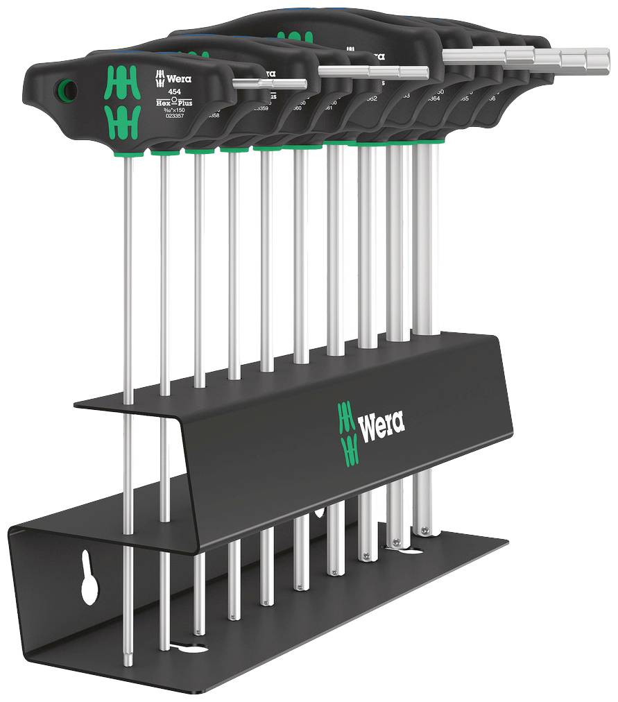 Wera 454/10 HF Set Imperial 2 Jeu de tournevis