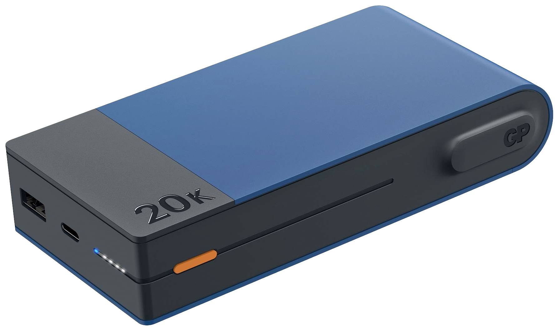 GP GPPBM20BBLMSR907 Powerbank (batterie supplémentaire) 20000 mAh Power Delivery Li-Ion bleu