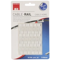 Max Hauri Clip de câble autocollant 164658 Plage de Ø du faisceau 8 mm (max) transparent 18 pc(s) Max Hauri Clip de câble autocollant 164658 Plage de Ø du faisceau 8 mm (max) transparent 18 pc(s)