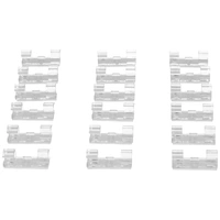 Max Hauri Clip de câble autocollant 164658 Plage de Ø du faisceau 8 mm (max) transparent 18 pc(s) Max Hauri Clip de câble autocollant 164658 Plage de Ø du faisceau 8 mm (max) transparent 18 pc(s)