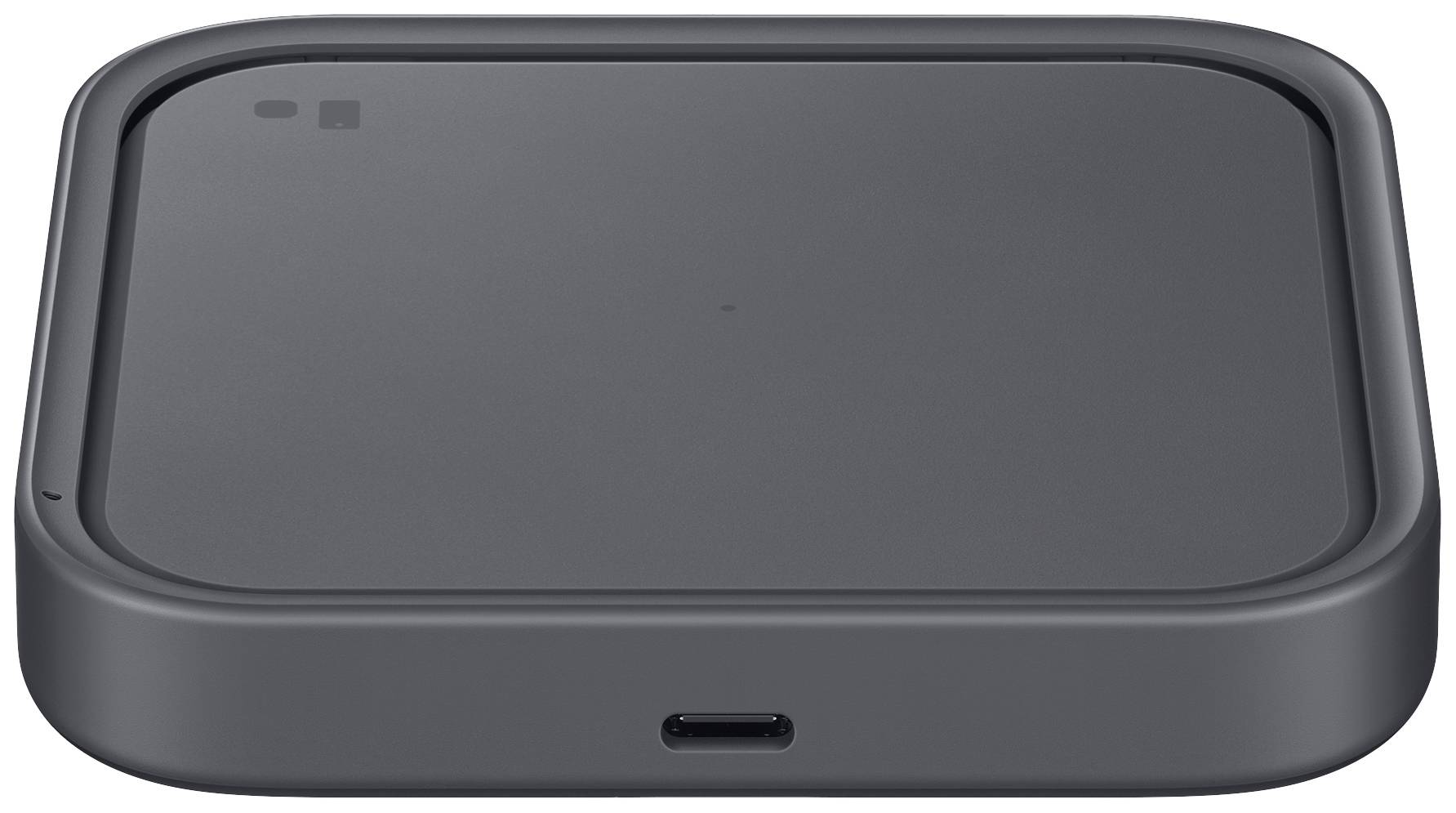 Samsung Chargeur à induction 2.77 A Wireless Charger Pad EP-P2400 EP-P2400BBEGEU Sorties USB-C® gris foncé