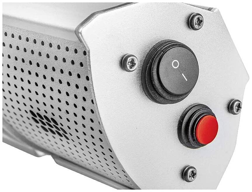 SHX SHXTH2000GF Chauffage de terrasse 2000 W 10 m² argent