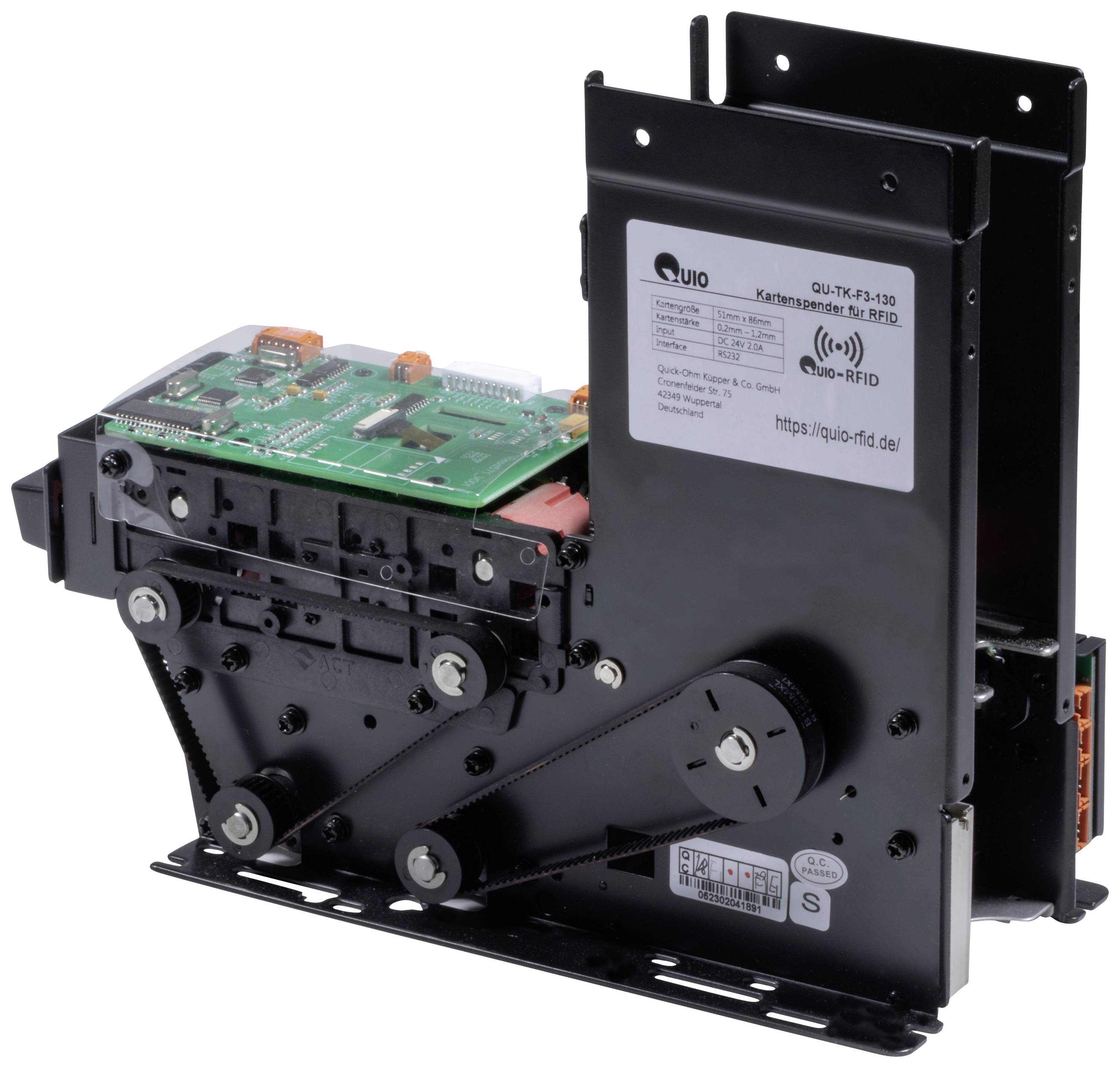 QUIO QU-TK-F3-130 Lecteur de carte à puce Et codeur