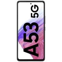 Samsung Galaxy A53 Smartphone 5G 128 GB 16.5 cm (6.5 pouces) noir Android™ 12 slot hybride Samsung Galaxy A53 Smartphone 5G 128 GB 16.5 cm (6.5 pouces) noir Android™ 12 slot hybride