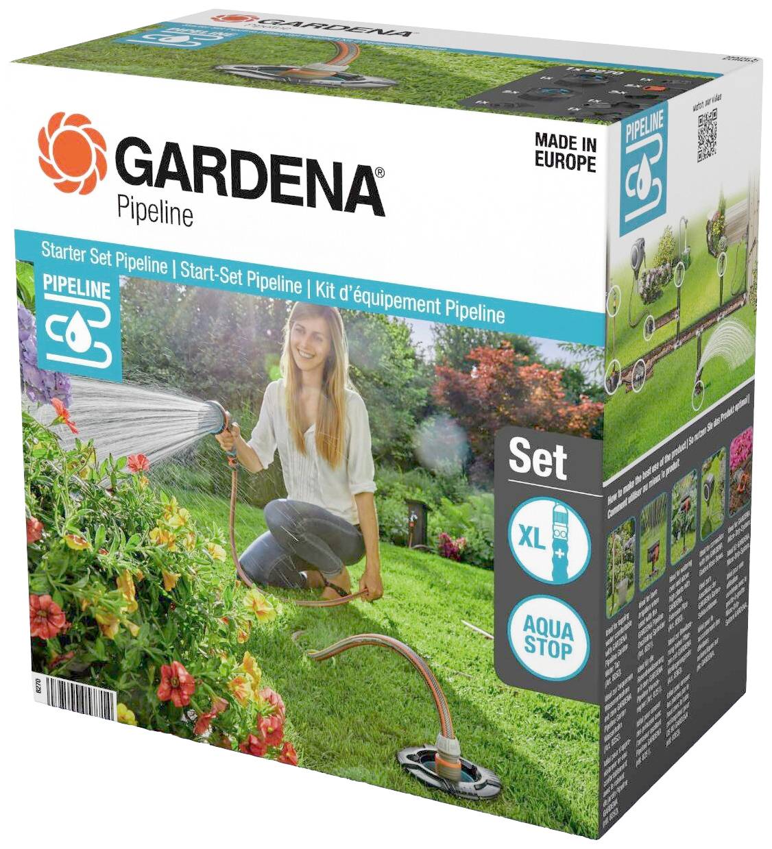 GARDENA système Sprinkler Kit de démarrage Pipeline raccord enfichable 08270-20