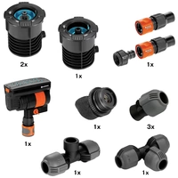 GARDENA système Sprinkler Kit de démarrage arroseur oscillant Pipeline raccord enfichable 08272-20 GARDENA système Sprinkler Kit de démarrage arroseur oscillant Pipeline raccord enfichable 08272-20