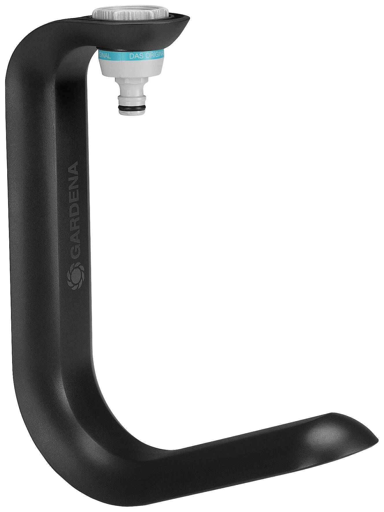 GARDENA 18590-20 Liano™ TapFix Porte-tuyau mural 1 pc(s) noir, gris