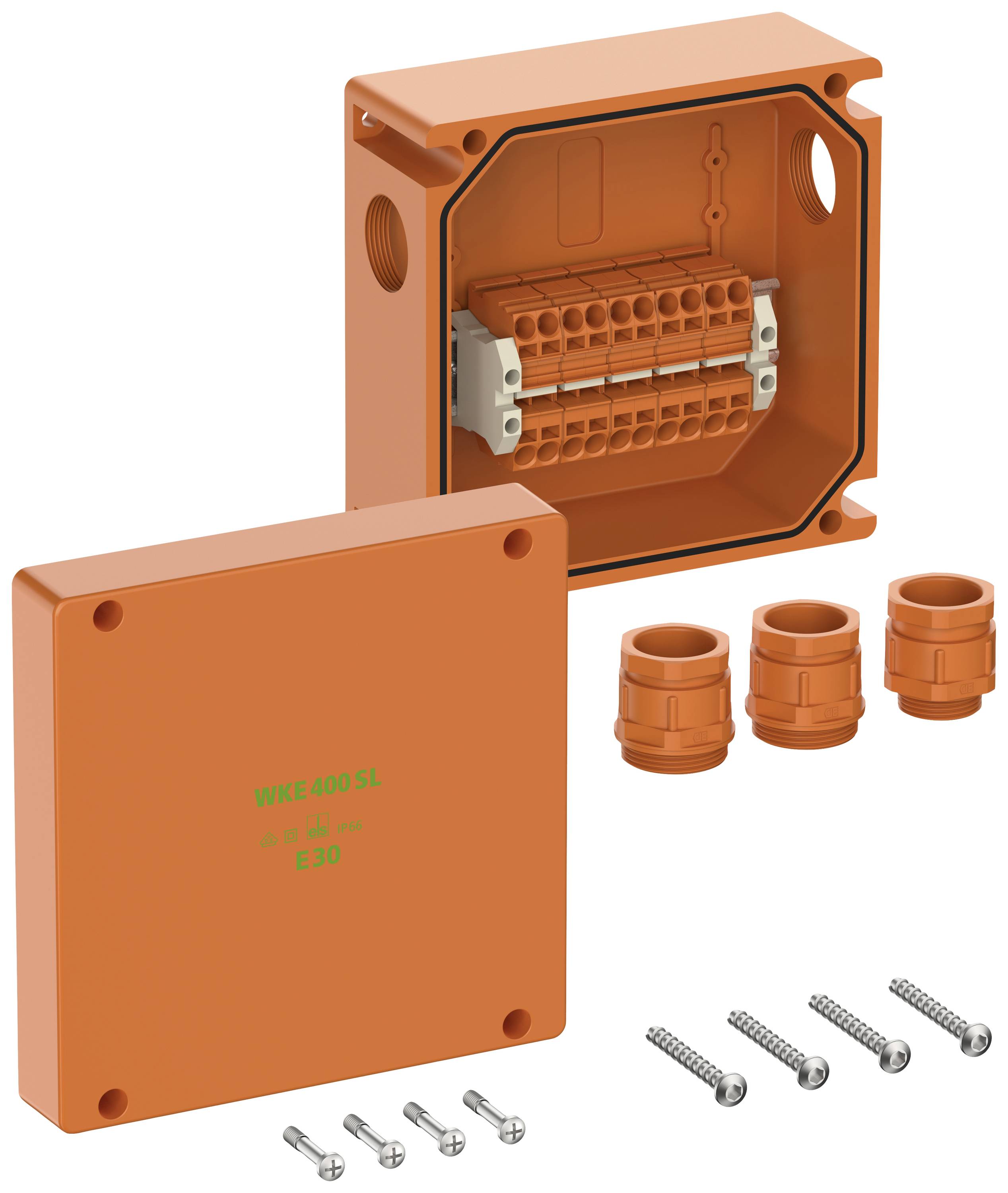 Spelsberg 86248301 Boîte de dérivation (L x l x H) 200 x 110 x 200 mm orange IP66 1 pc(s)