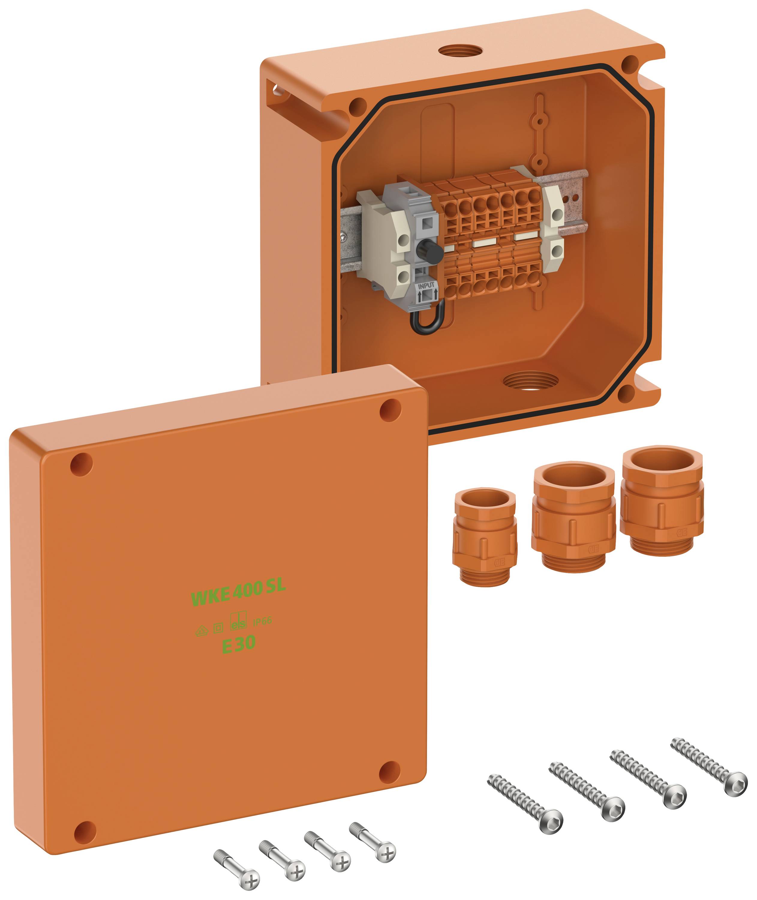 Spelsberg 86248401 Boîte de dérivation (L x l x H) 200 x 110 x 200 mm orange IP66 1 pc(s)