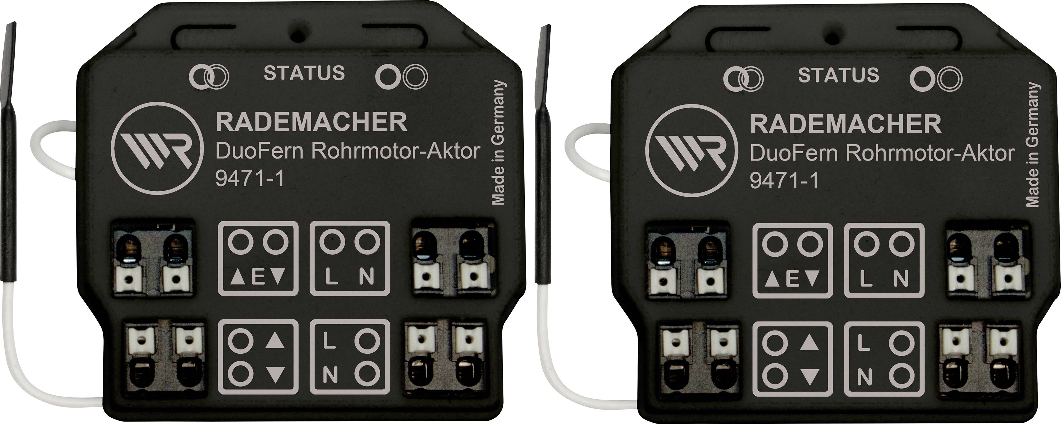 35140662 DuoFern 9471-1 Rademacher DuoFern sans fil Actionneur de volet roulant encastré