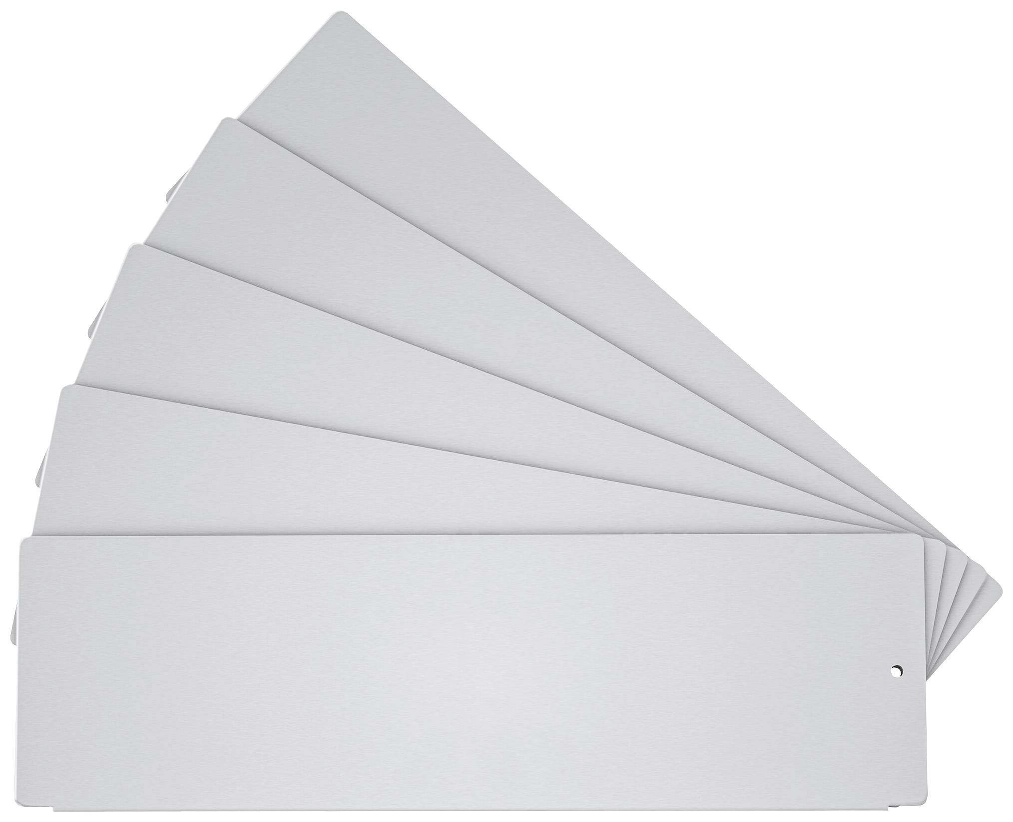 Un nuancier avec des échantillons de gris allant du plus foncé au plus clair s'étale en un demi-cercle.