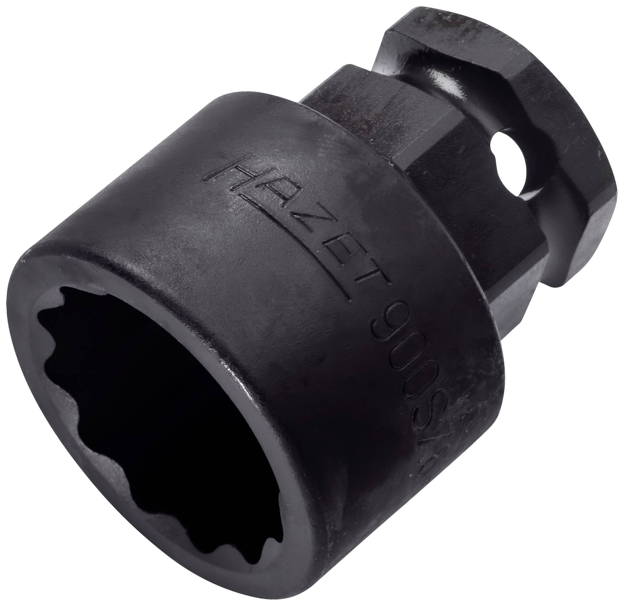 Outil de clé à douille Hazet noir portant l'inscription 'HAZET 900S'. De haute qualité et robuste, adapté aux applications professionnelles.