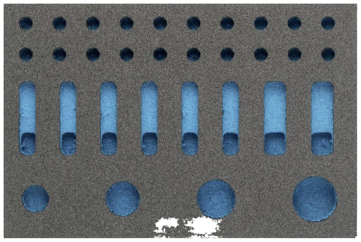 Hazet 163-346L 163-346L Insert en mousse (L x l) 172 mm x 114 mm