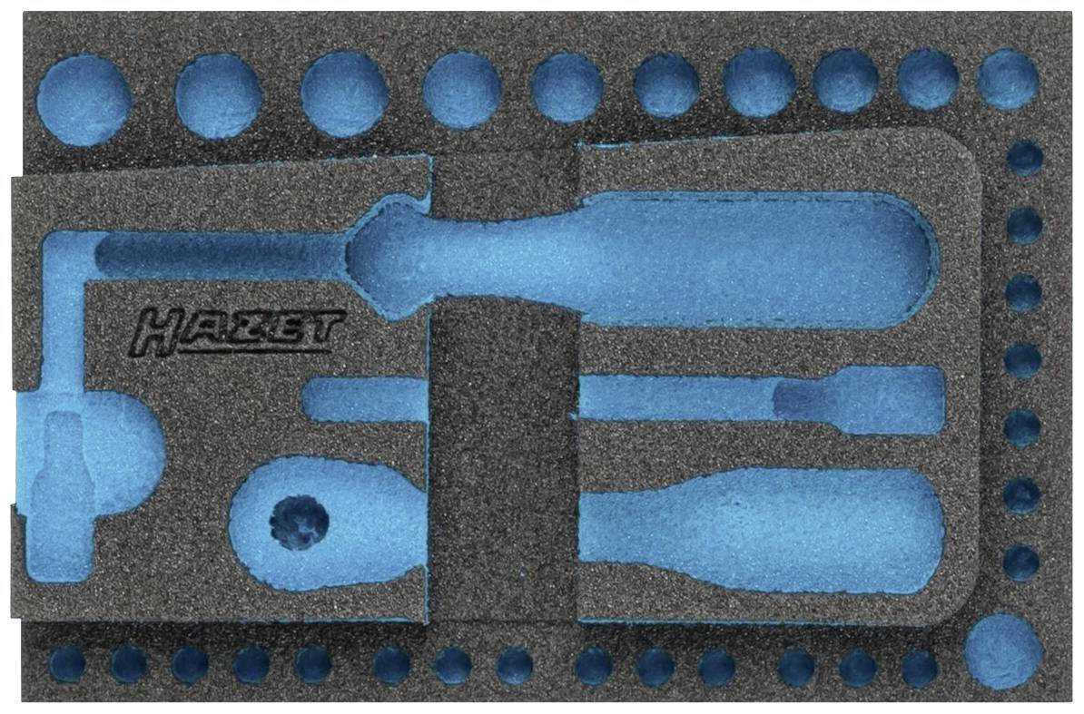 Hazet 163-350L 163-350L Insert en mousse (L x l) 172 mm x 114 mm