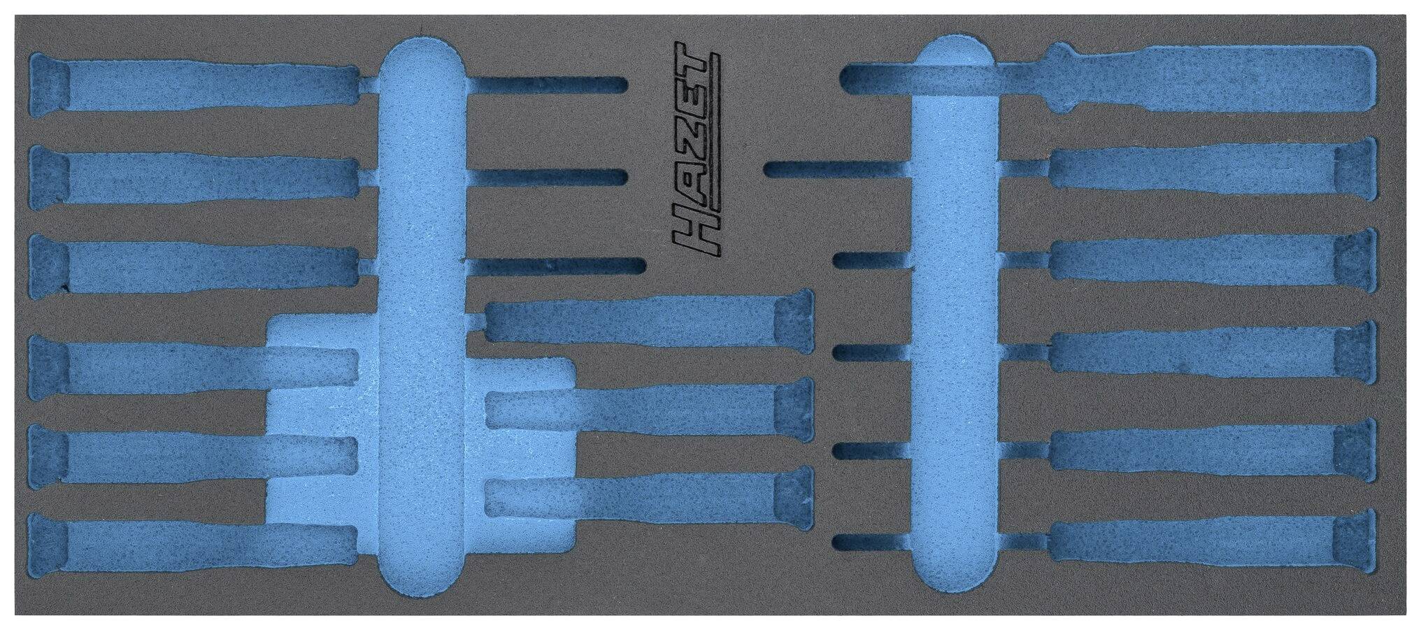 Hazet 163-517L 163-517L Insert en mousse (L x l) 172 mm x 392 mm