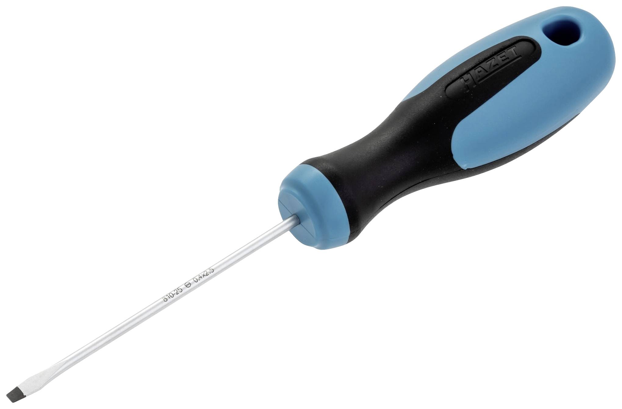 Hazet 810-25 Tournevis pour vis à fente Longueur de la lame: 75 mm