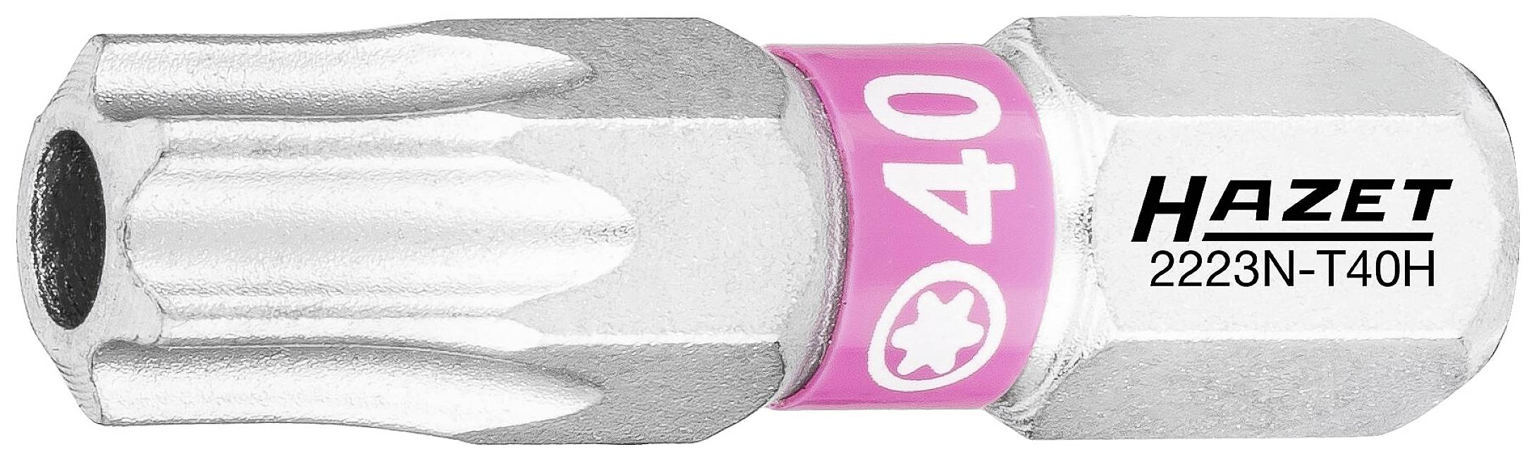 Hazet 2223N-T40H/3 2223N-T40H/3 Embout TX T 40 H C 6.3 1 pc(s)