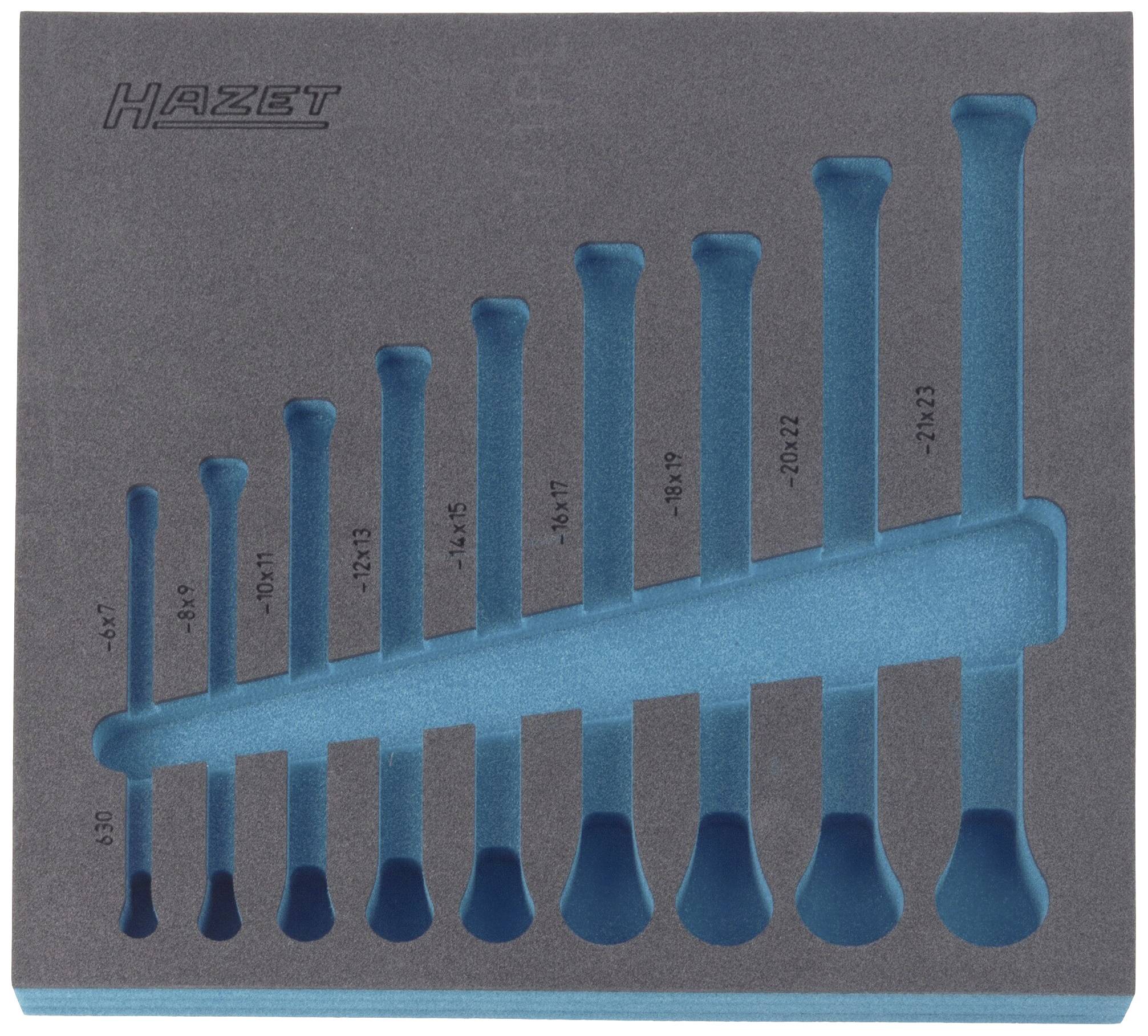 Hazet 163-101L 163-101L Insert en mousse (L x l) 344 mm x 342 mm