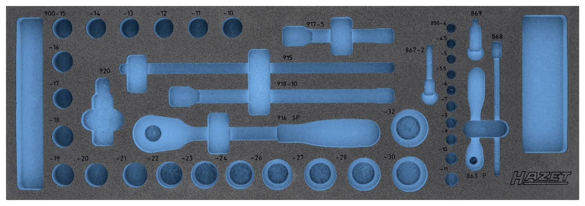 Hazet 163-110L 163-110L Insert en mousse