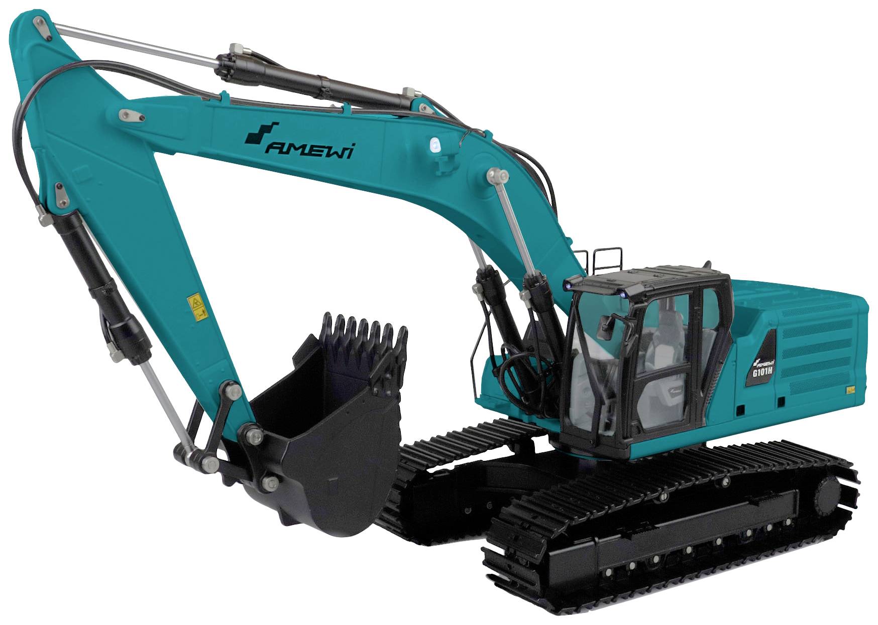 Amewi 22665 G101H V2 1:16 électrique Modèle fonctionnel RC prêt à fonctionner (RtR)