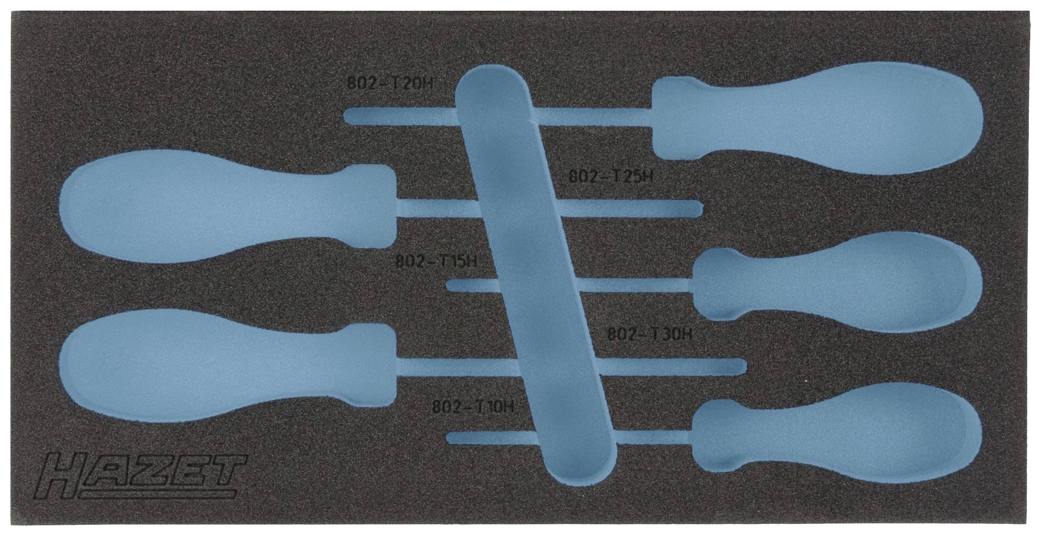 Hazet 163-185L 163-185L Insert en mousse (L x l) 342 mm x 172 mm