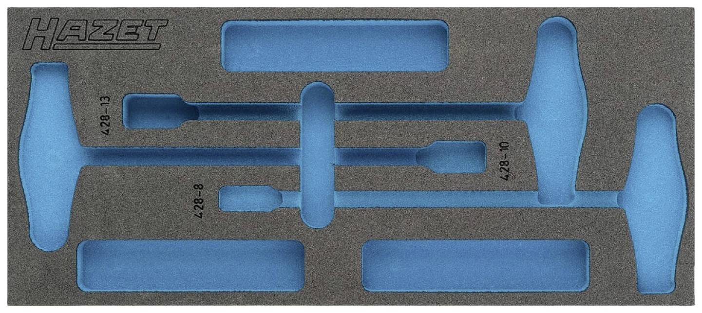 Hazet 163-382L 163-382L Insert en mousse (L x l) 172 mm x 392 mm