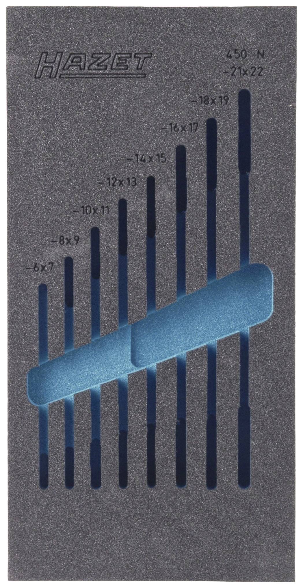 Hazet 163-95L 163-95L Insert en mousse (L x l) 342 mm x 172 mm