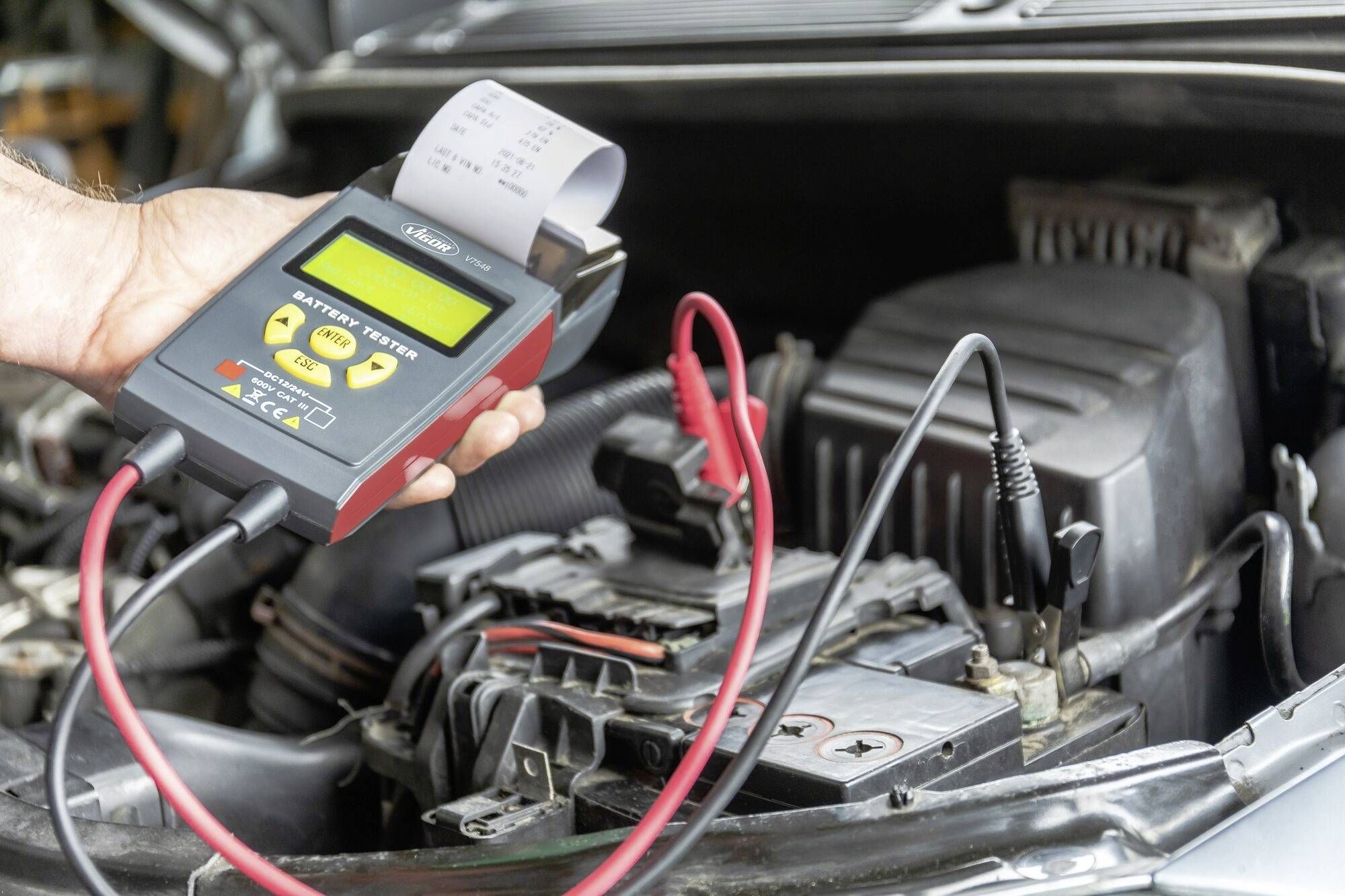 Vigor V7548 Testeur de batterie de voiture