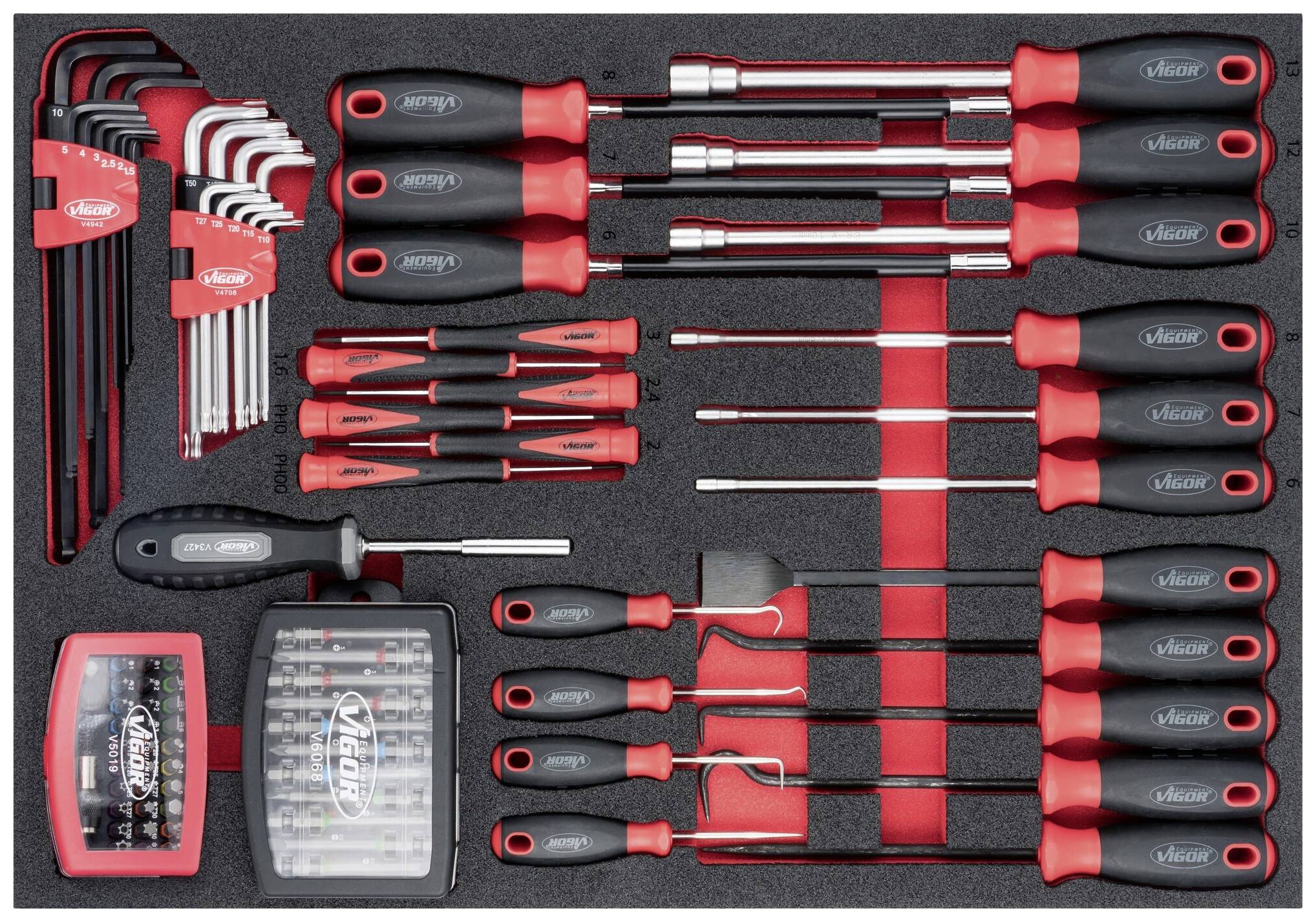 Vigor V6814 V6814 Jeu d'outils