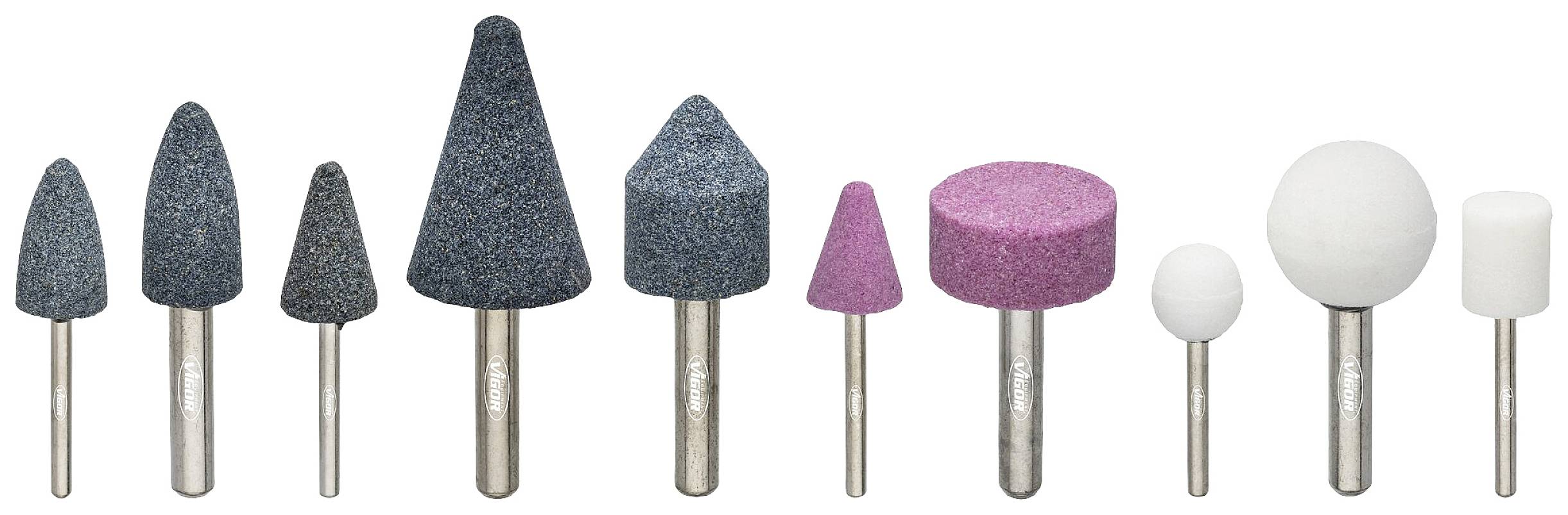 Vigor V6906-10 Jeu de pierres abrasives 1 pc(s)