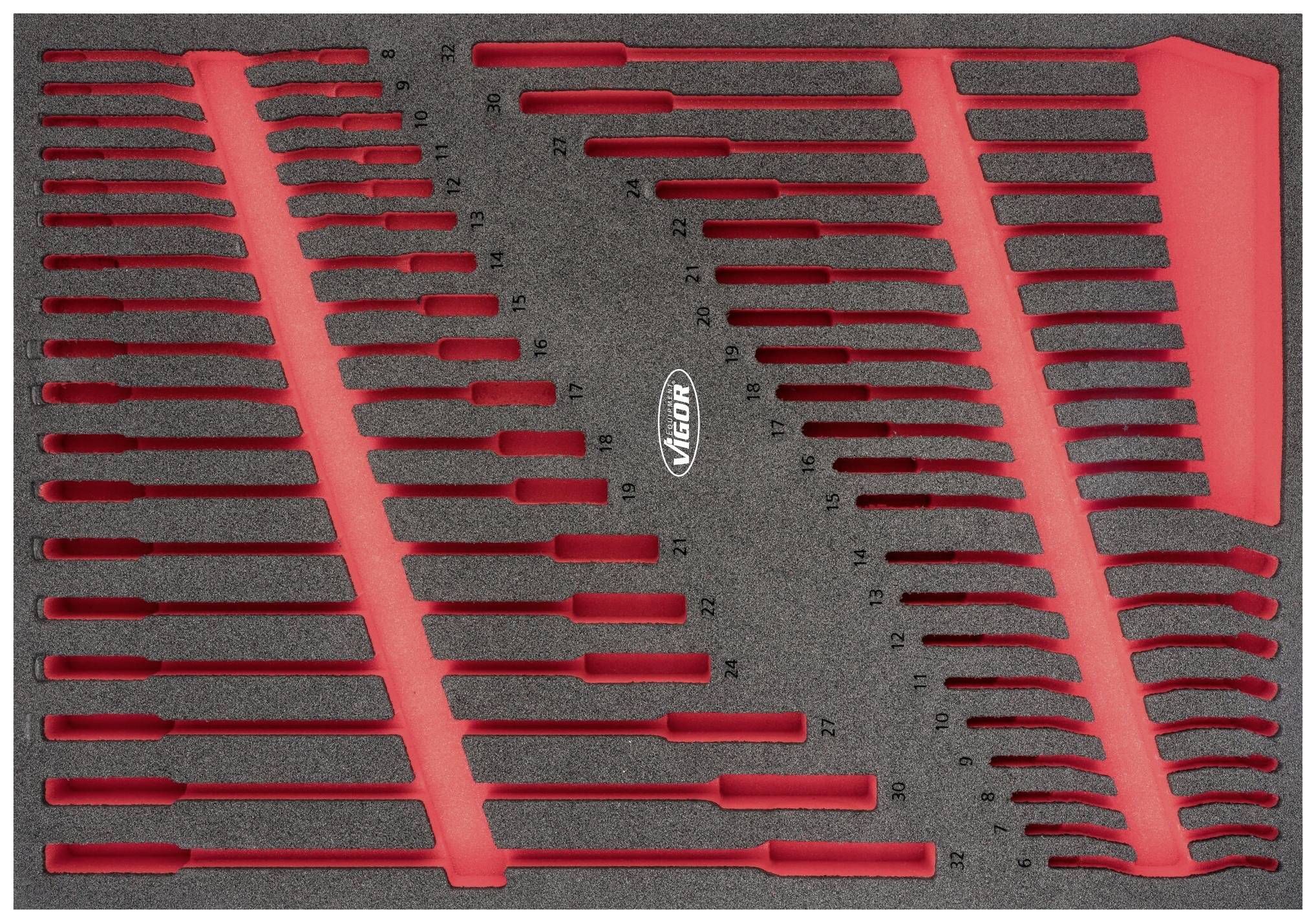 Vigor V6807-L V6807-L Insert en mousse