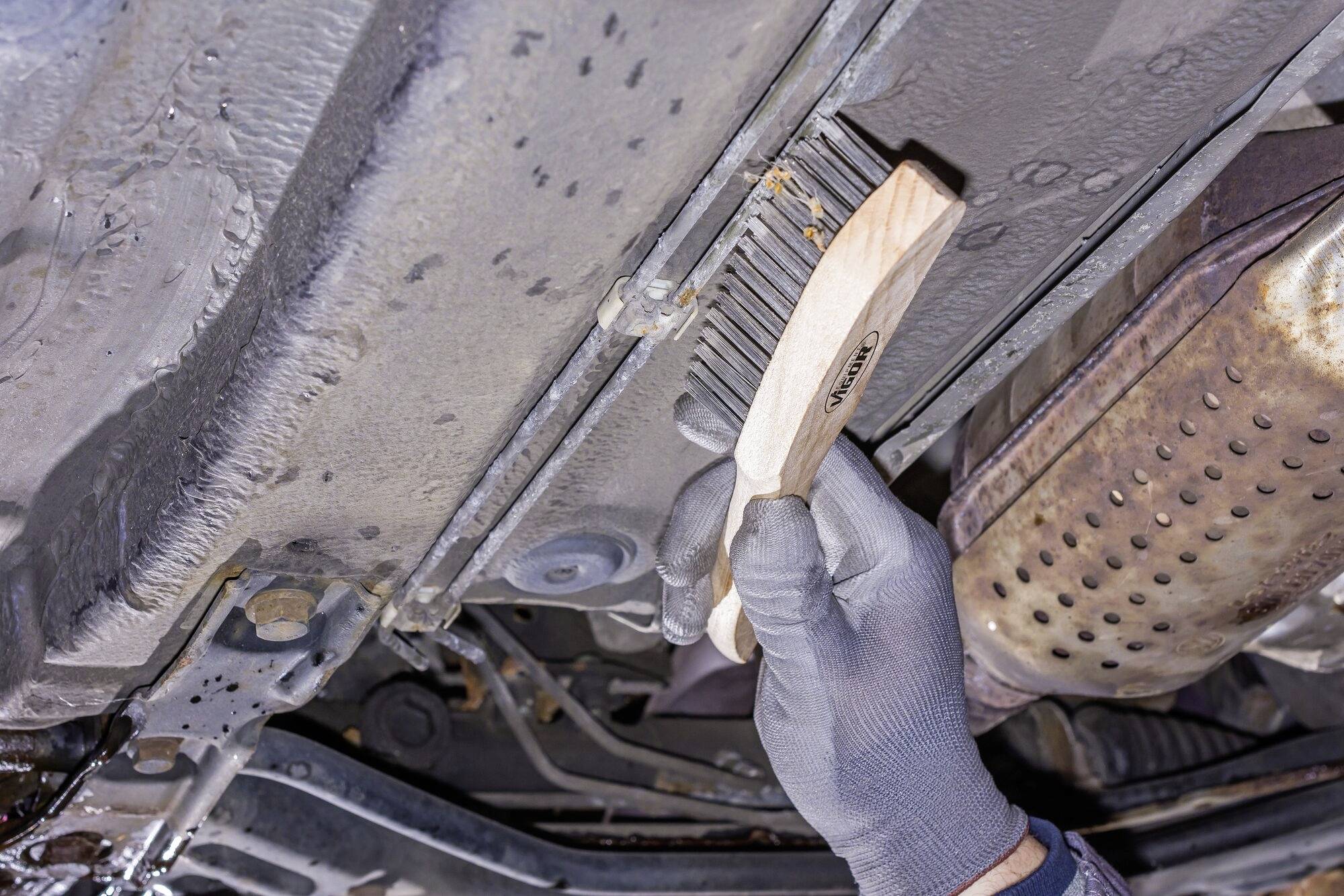 Vigor V6809-4 Brosse métallique 1 pc(s)