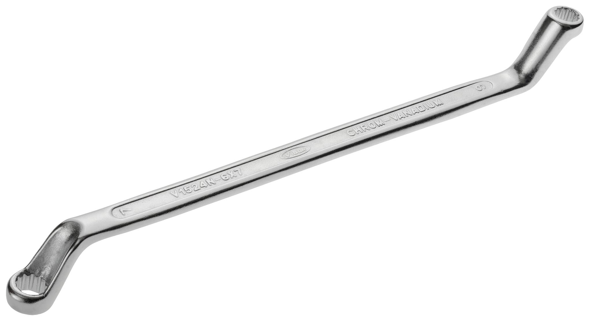 Vigor V1524N-6X7 V1524N-6X7 Clé polygonale double Ouverture de clé (métrique) 6 - 7 mm