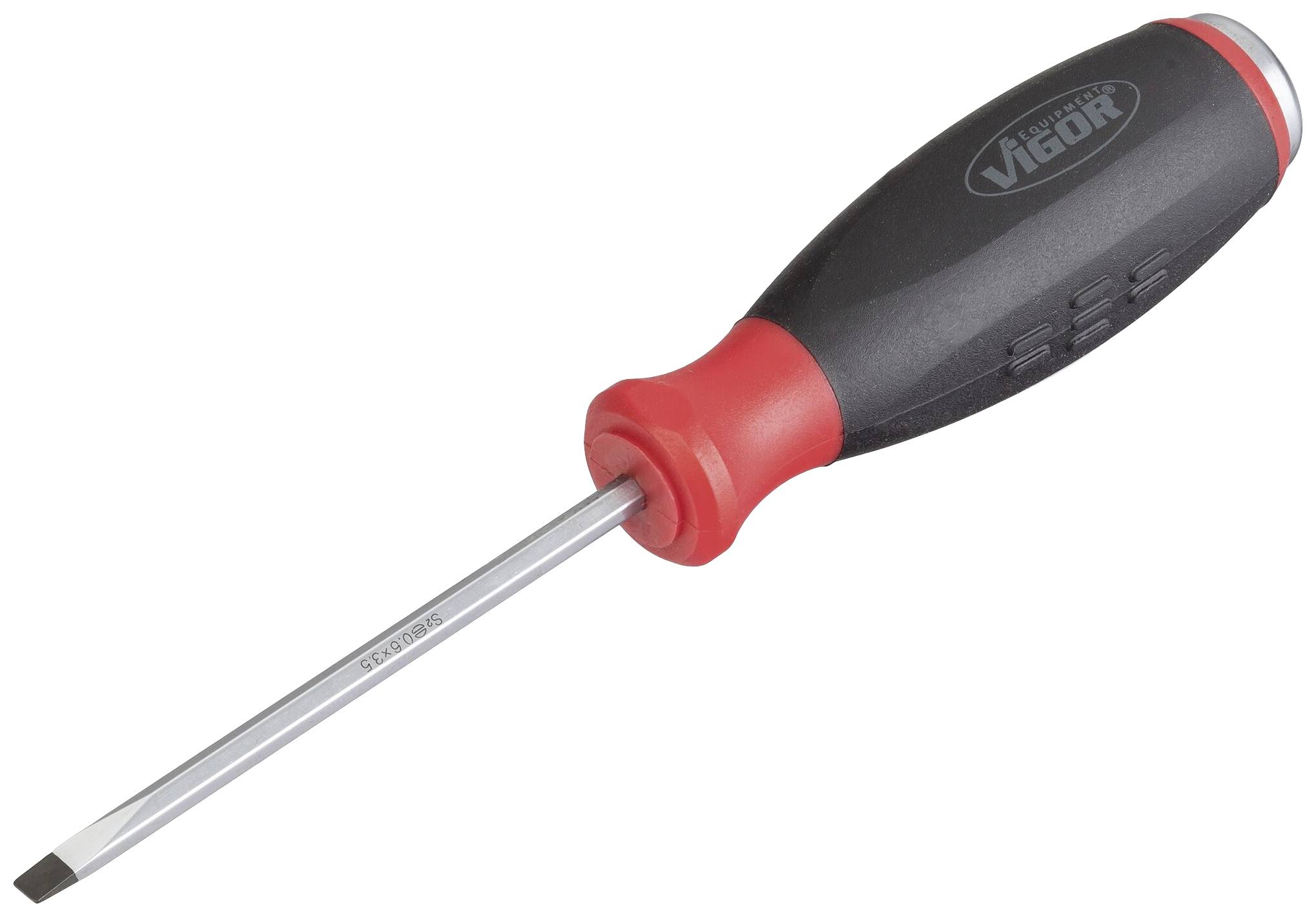 Vigor V3597 Tournevis pour vis à fente Longueur de la lame: 75 mm