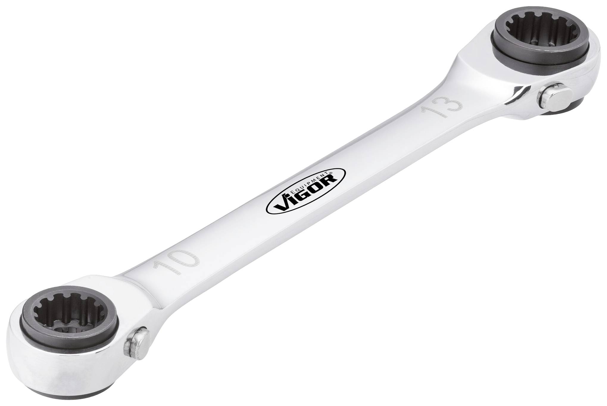 Vigor V3607 V3607 Jeu de clés à cliquet annulaires doubles Ouverture de clé (métrique) 12 - 13 mm