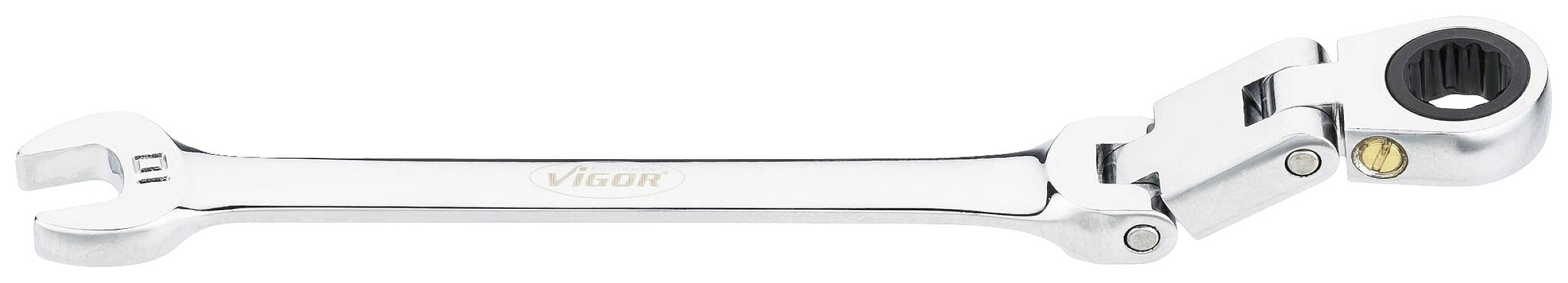 Vigor V6752-10 V6752-10 Clé mixte à cliquet annulaire à articulation Ouverture de clé (métrique) 10 mm