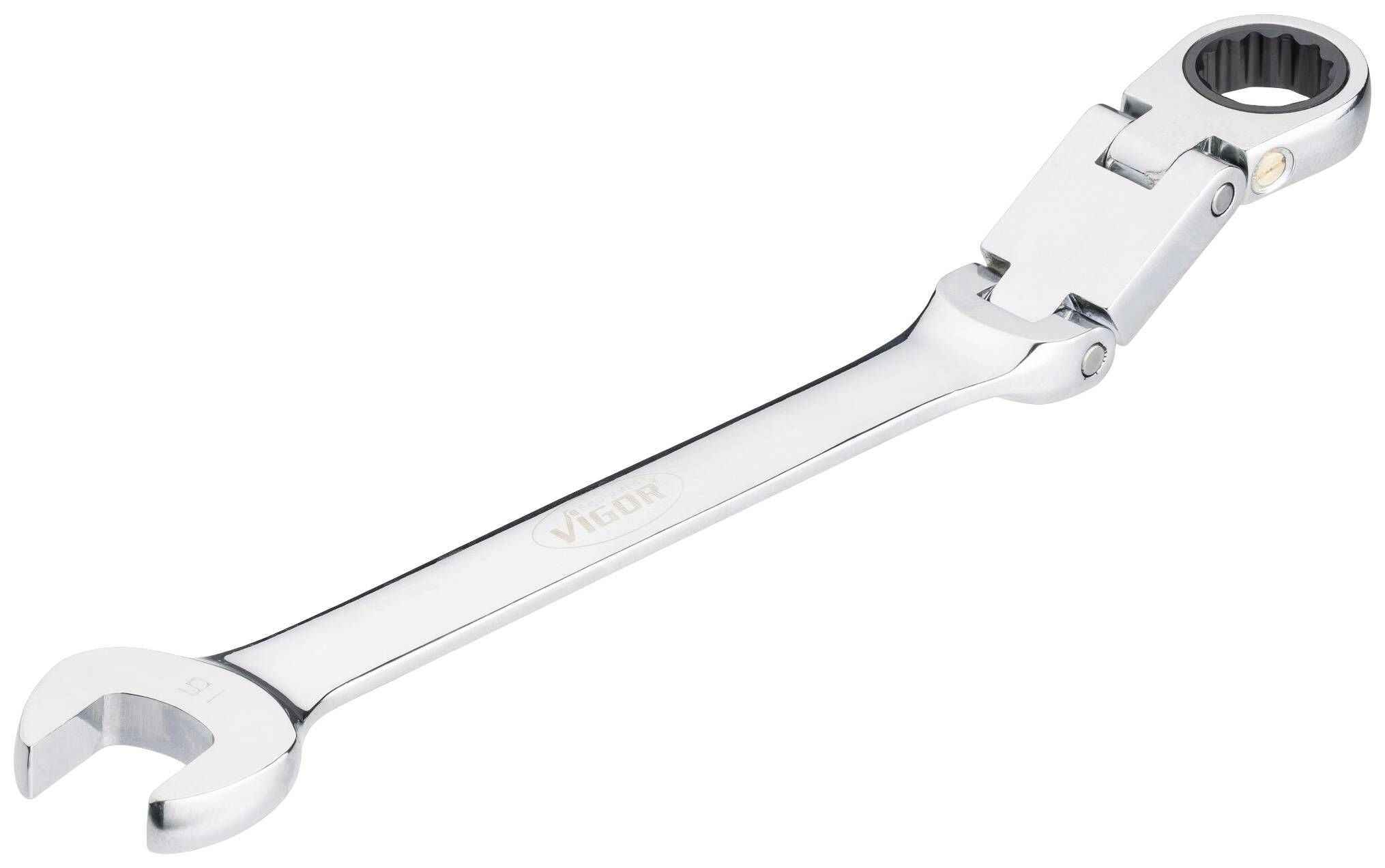 Vigor V6752-16 V6752-16 Clé mixte à cliquet annulaire à articulation Ouverture de clé (métrique) 16 mm