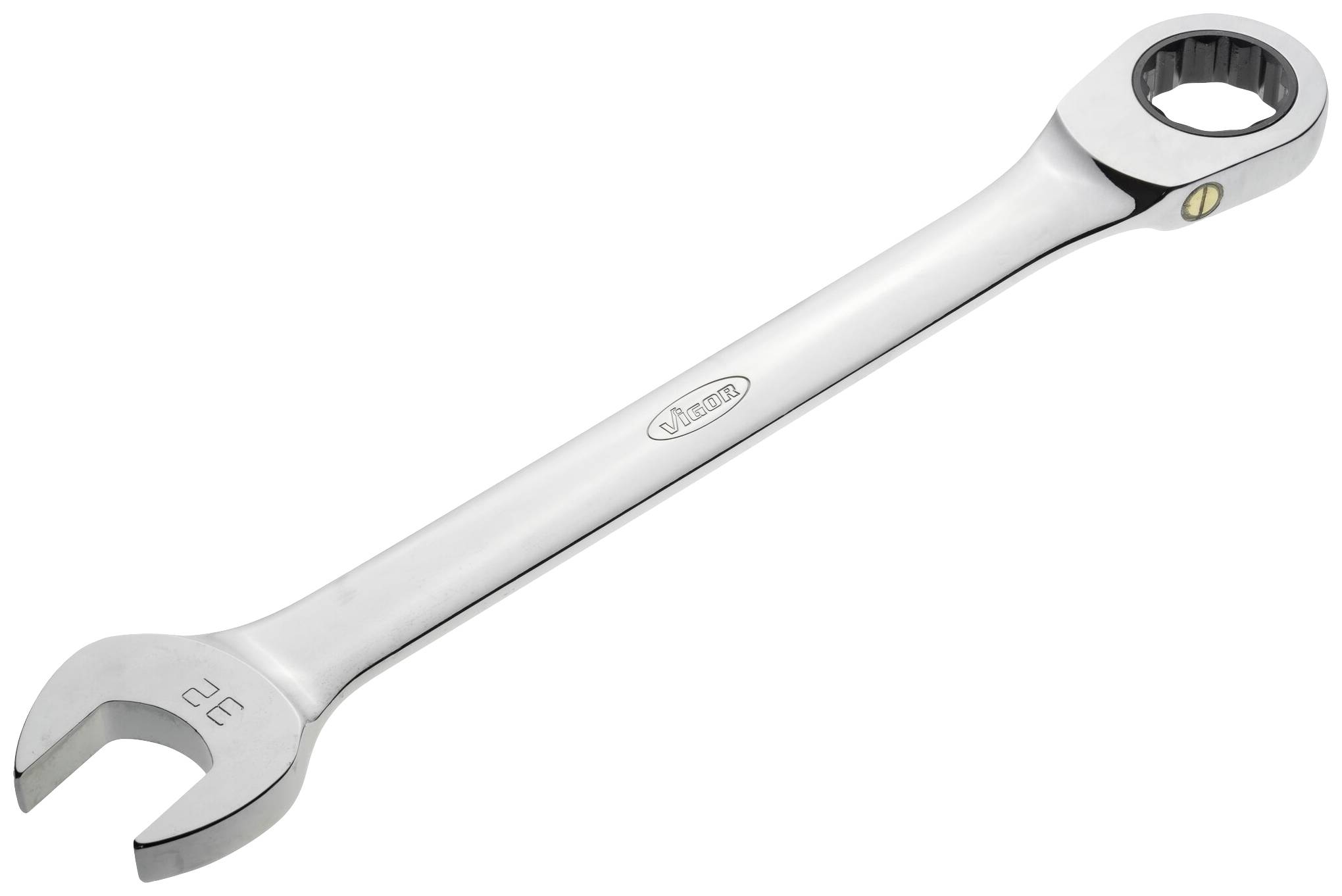 Vigor V4966 V4966 Clé mixte à cliquet annulaire Ouverture de clé (métrique) 32 mm