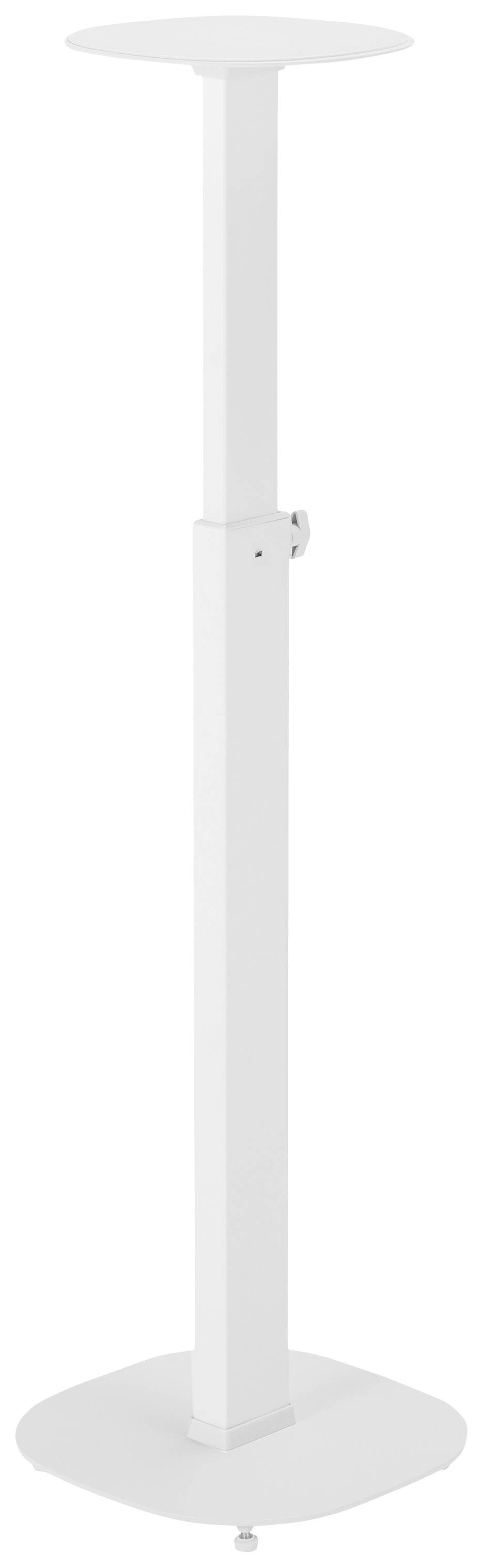 My Wall HS 23 WL Pied pour haut-parleur extensible, support sur pied , réglable en hauteur blanc 2 pc(s)