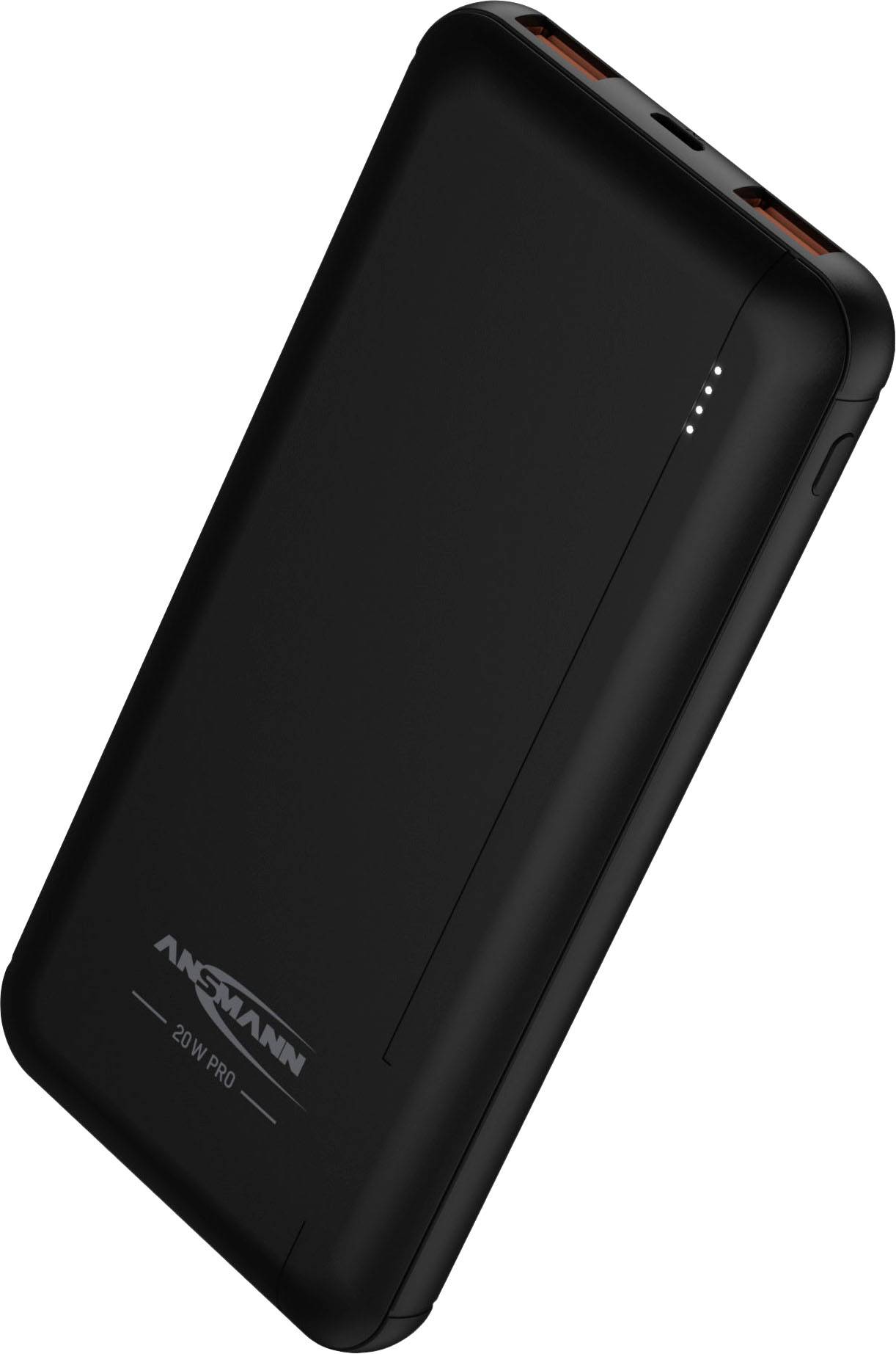 Ansmann PB320PD Powerbank (batterie supplémentaire) 10000 mAh Power Delivery Li-Ion USB-A, USB-C® noir