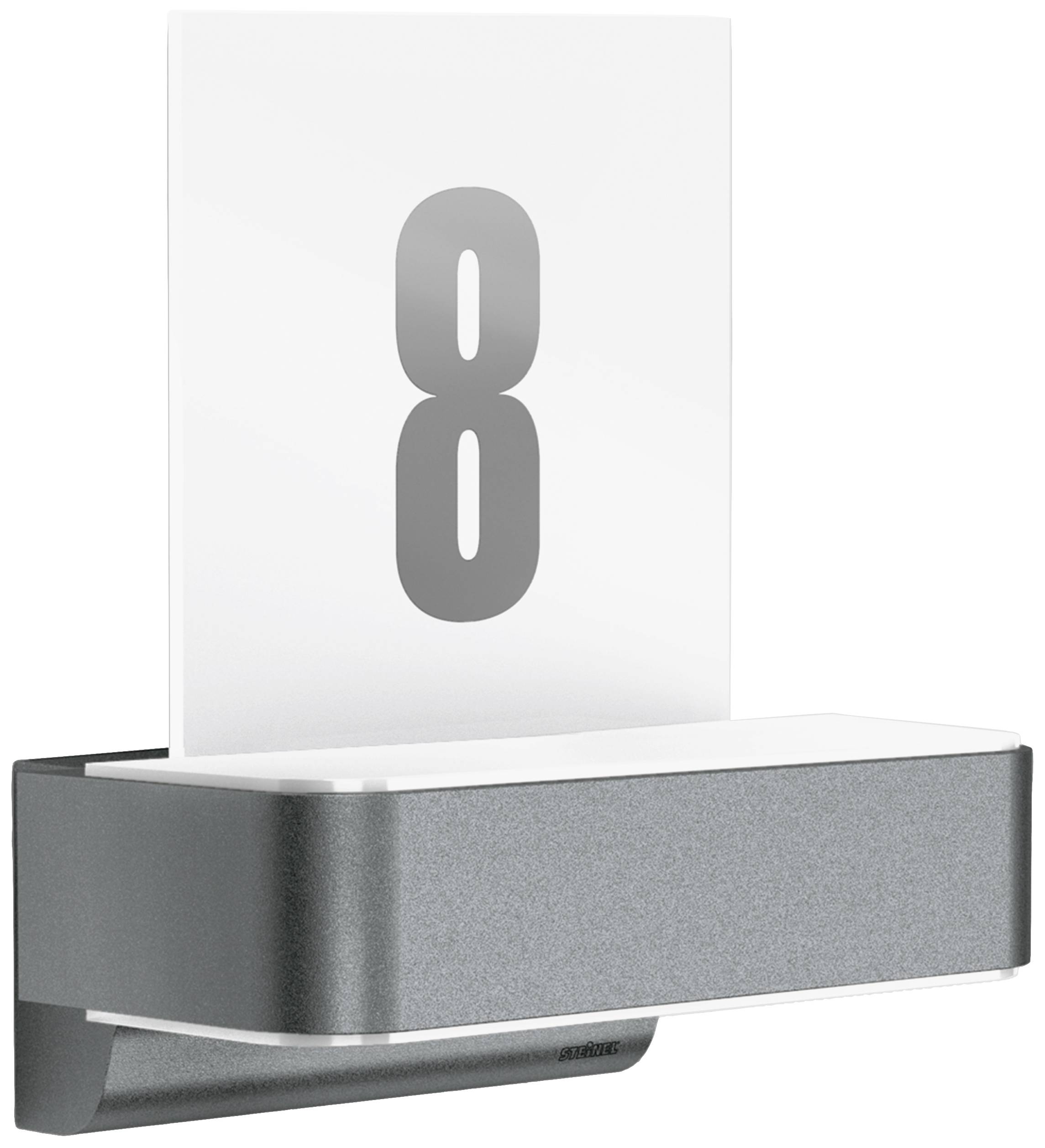 Steinel L 820 SC ANT 065713 Applique extérieure avec détecteur de mouvement 9.8 W anthracite