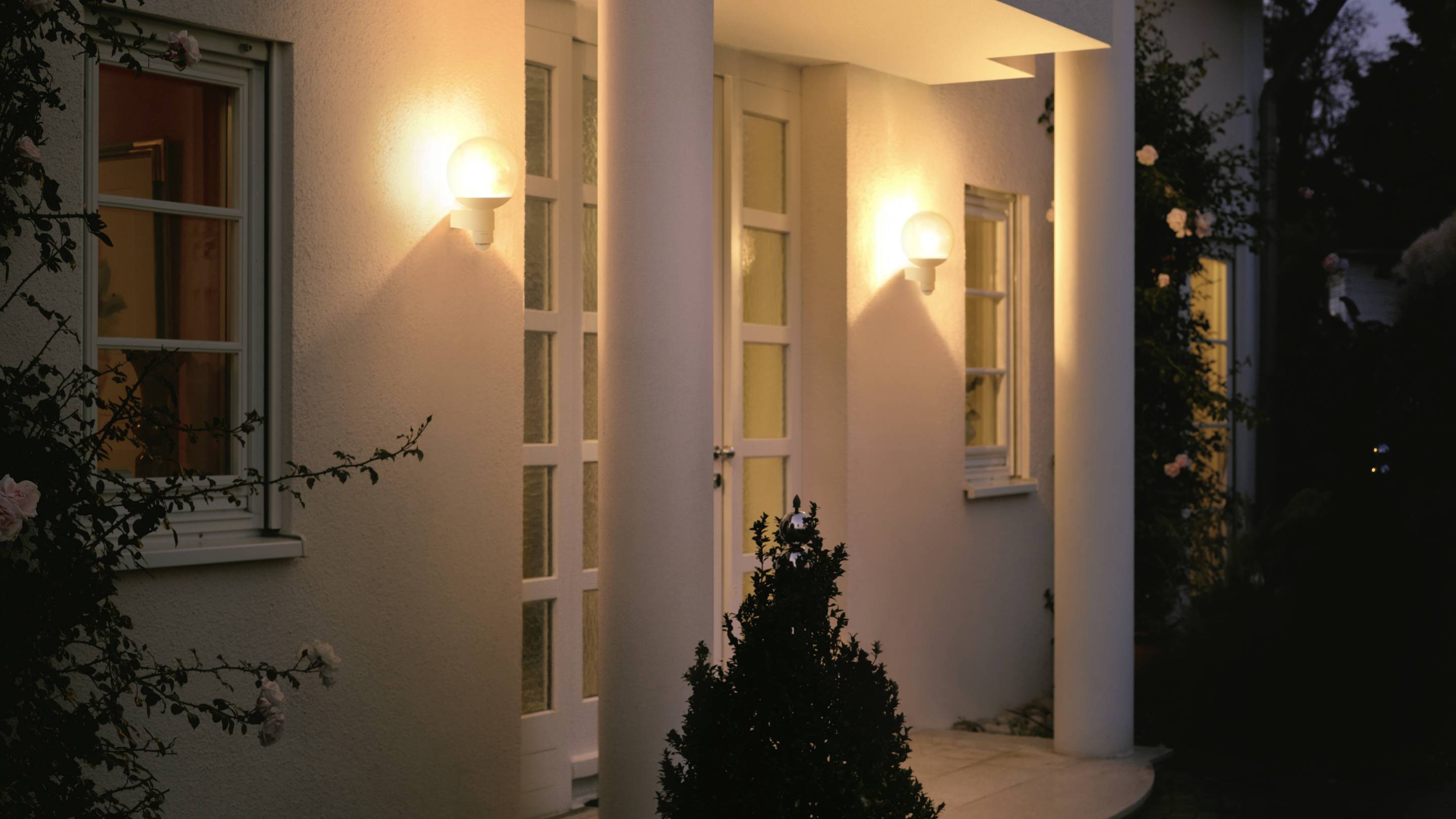 Steinel L 400 S SW 611019 Applique extérieure avec détecteur de mouvement 60 W noir