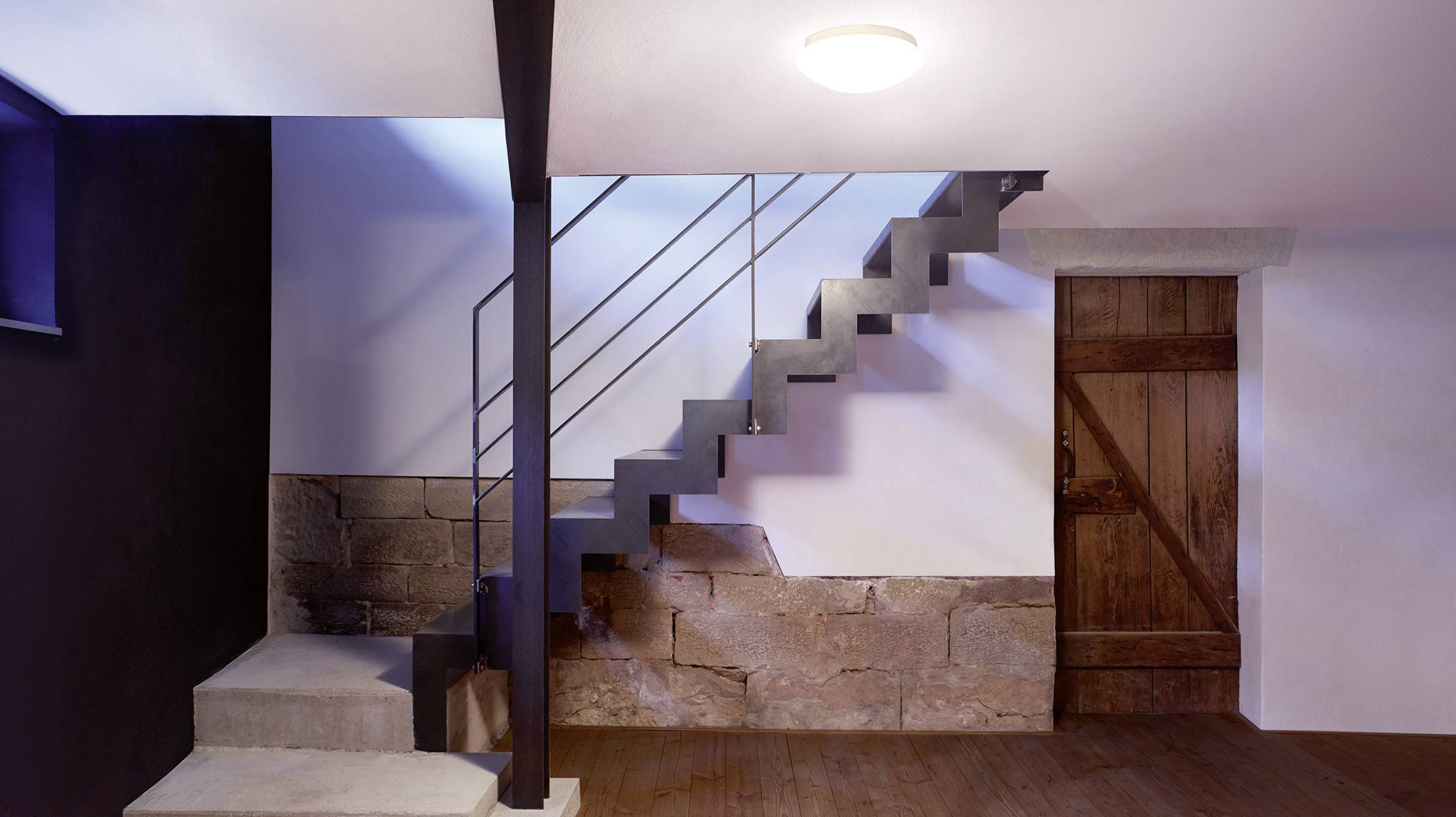 Steinel 008383 RS 16 LED S PMMA Plafonnier avec détecteur de mouvements LED sans 9.5 W blanc