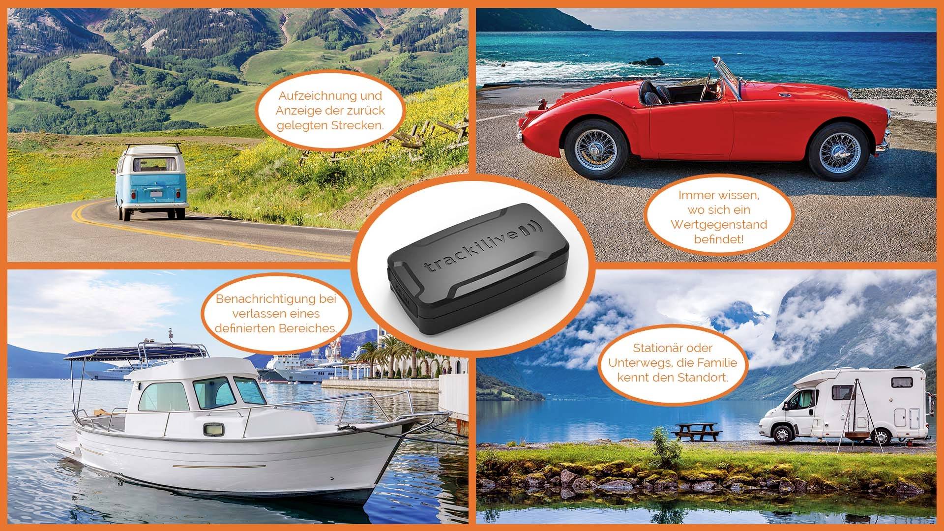 Trackilive TL-50 4G Traceur GPS traceur de véhicules 1 pc(s)